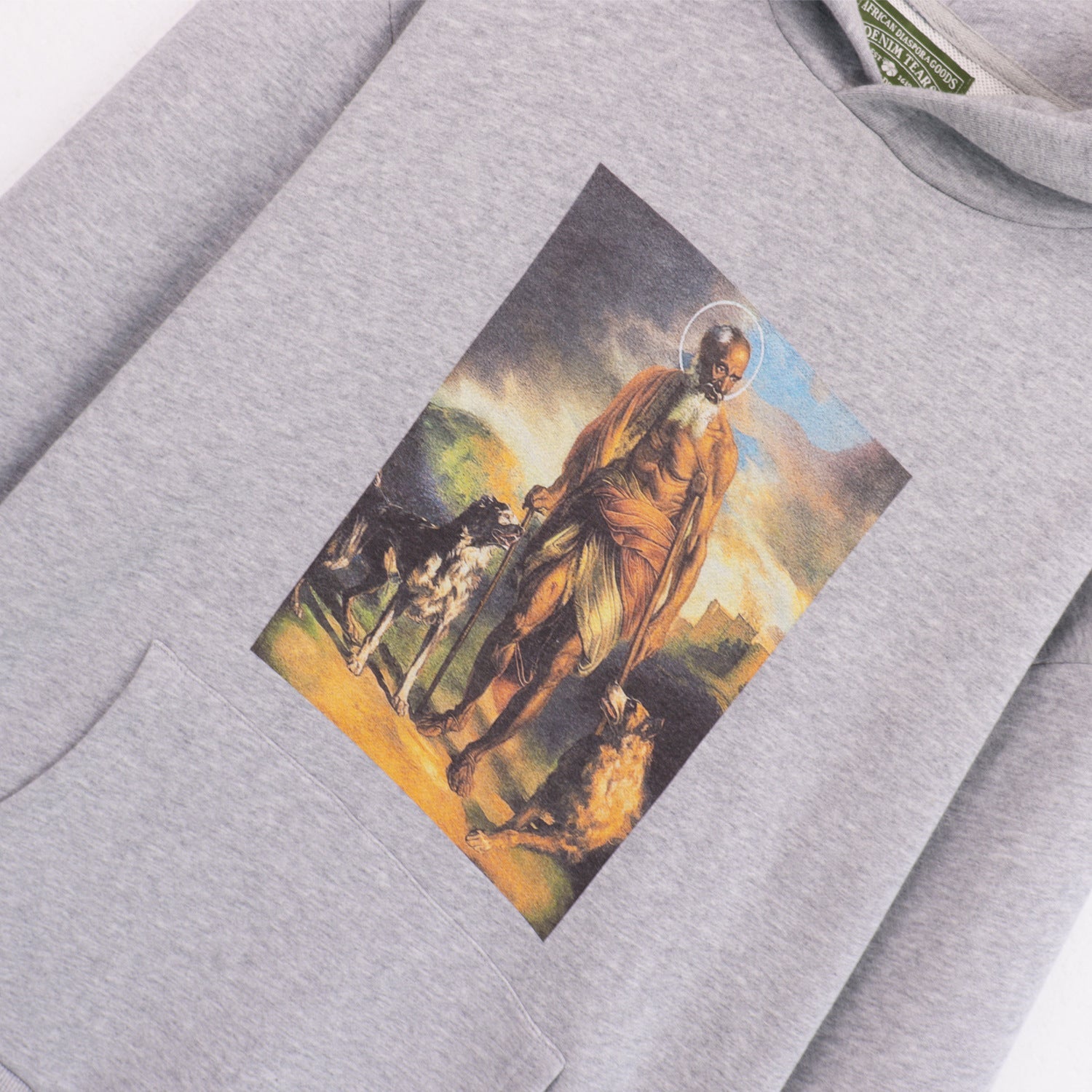 Denim Tears Hoodie oil painting alphabet print hoodie sweater