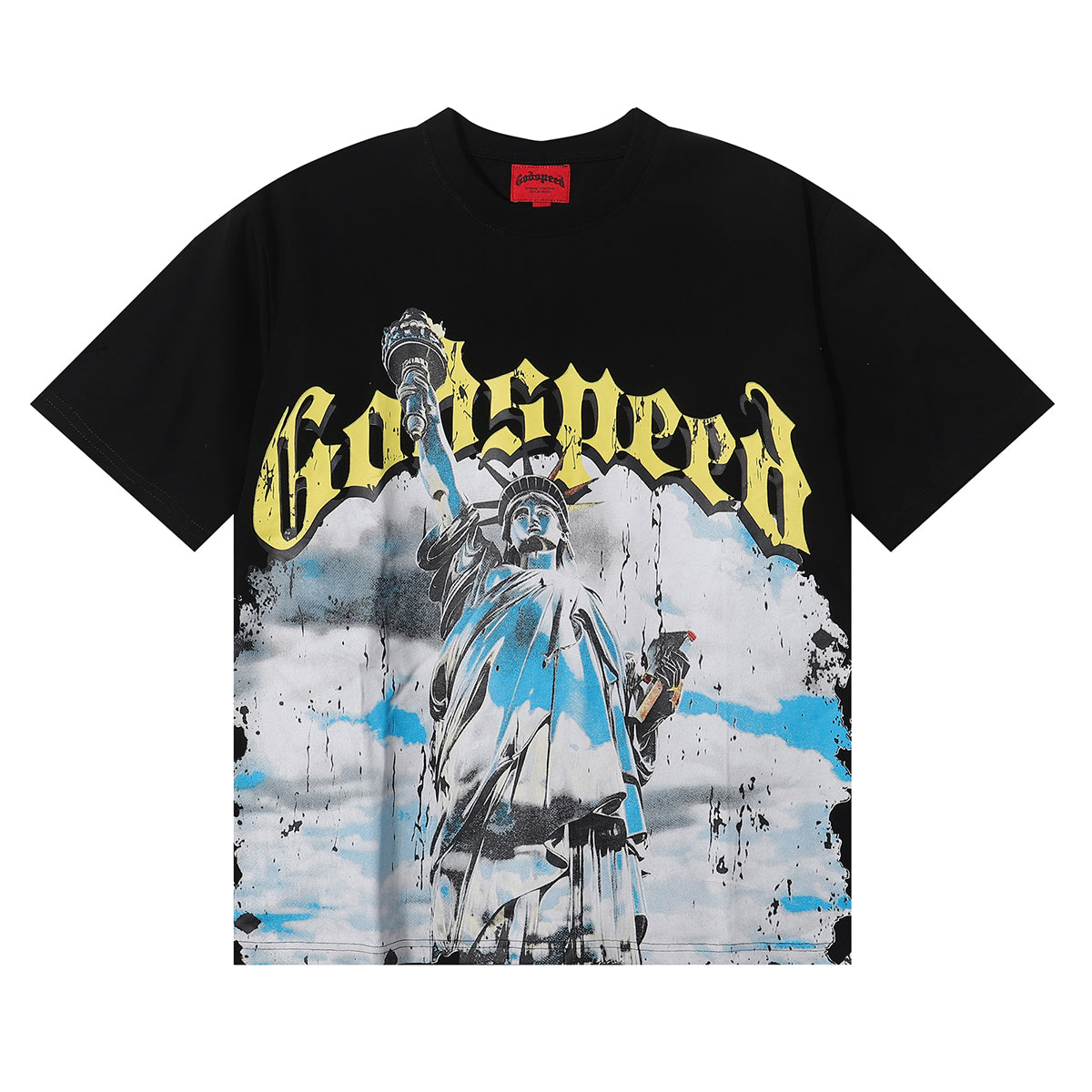 Godspeed T-shirts Free Muse Printed Cotton Casual Short Sleeves Men and Women